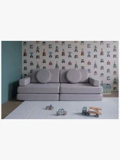 Shappy Play Bygbar Sofa 160x80 cm, Lysegrå