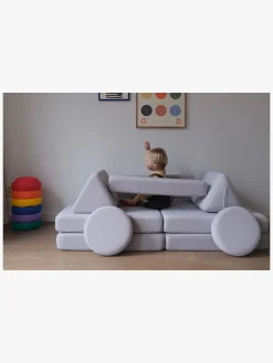 Shappy Play Bygbar Sofa 160x80 cm, Lysegrå