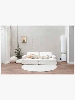 Shappy Play Teddy Bygbar Sofa 160x80 cm, Cream White