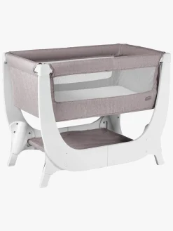 Shnuggle Air Bedside Crib, Stone Grey