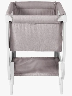 Shnuggle Air Bedside Crib, Stone Grey