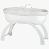 Shnuggle Dreami Moseskurv Sleep System, Hvid