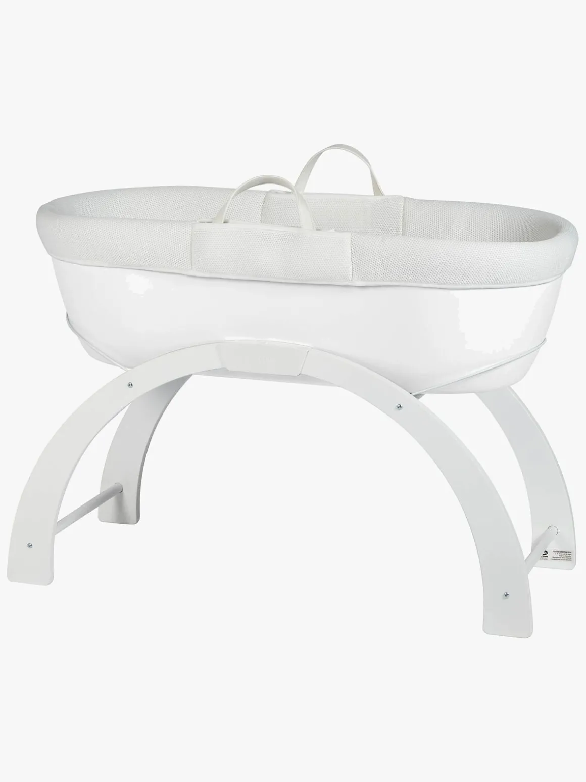 Shnuggle Dreami Moseskurv Sleep System, Hvid