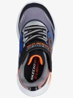 Skechers Flex-Glow Ultra Kids  Blinkende Sneakers, Sort