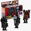 Skibidi Toilet Titan Collection Figursæt Series 1, 3-pak