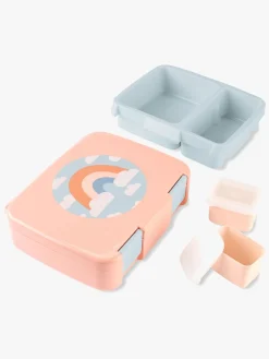 SkipHop Spark Style Bento Madkasse Regnbue, Pink