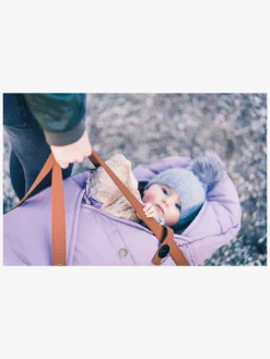 Sleepbag Regular Vinterkørepose, Dusty Purple/Brown