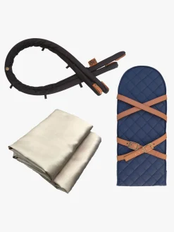 Sleepbag Tilbehørspakke Mini, Midnight Petrol/Brown