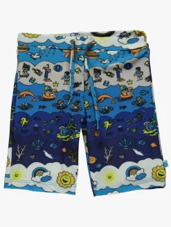 Småfolk Shorts, Ocean Blue