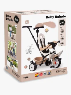 Smoby Baby Balade Trehjulet Cykel Plus, Beige
