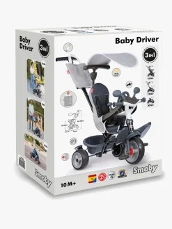 Smoby Baby Driver Trehjulet Cykel Plus, Grå