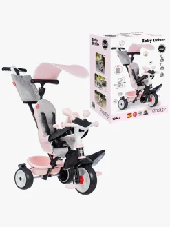 Smoby Baby Driver Trehjulet Cykel Plus, Pink