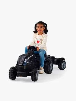 Smoby  Farmer Traktor XL + Trailer, Sort