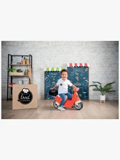 Smoby Gåmotorcykel Food Express, Rød