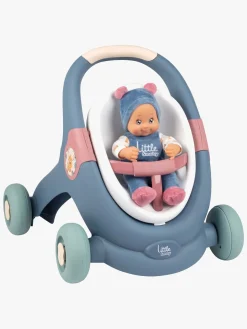 Smoby Little Smoby 3-i-1 Gåvogn med Dukke