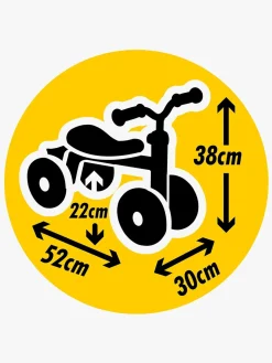 Smoby Mickey Rookie Gåcykel