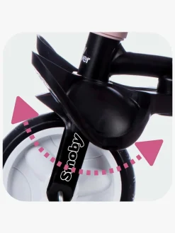 Smoby Trehjulet Cykel Baby Driver Plus, Pink