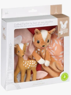 Sophie the Giraffe Dådyr Gavesæt Nusseklud, Brun