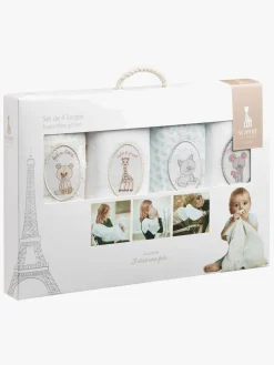 Sophie the Giraffe Stofble 4-pak