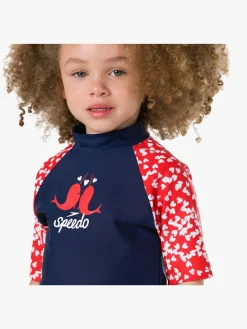 Speedo Spashmaster UV-Sæt, Navy/Red