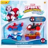 Spidey And His Amazing Friends Bilsæt 4-pak