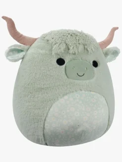Squishmallows Fuzz A Mallows Bamse Iver Highland Cow 40 cm