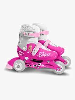 Stamp Barbie Justerbar 2-i-1 Inliners Størrelse 27-30, Pink