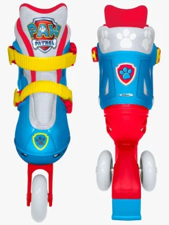 Stamp Paw Patrol Justerbar 2-i-1 Inliners Størrelse 27-30, Blå/Rød