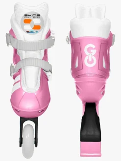 Stamp Skids Control Inliners Størrelse 30-33, Lyserød/Grå