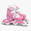 Stamp Skids Control Justerbar 2-i-1 Inliners Størrelse 27-30, Lyserød/Grå