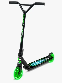 Stamp Stunt Løbehjul Light-Up Hjul, Grøn/Sort