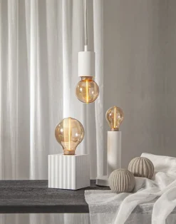 Star Trading Lampefod, Hvid