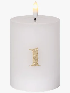 Star Trading LED Bloklys 4-pak, Flamme Advent