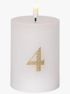 Star Trading LED Bloklys 4-pak, Flamme Advent