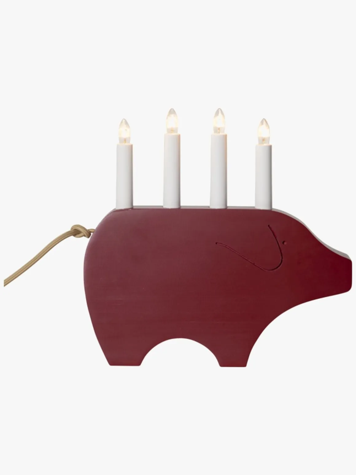 Star Trading Lysestage Gry, Rød