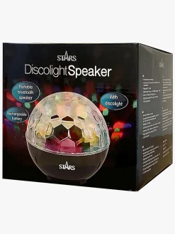STARS Diskolampe med Højttaler