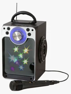 STARS Karaokemaskine med Lys, Sort