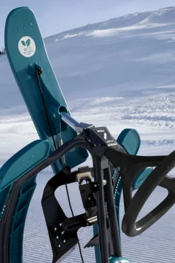 STIGA Iconic Bio Snowracer, Graphite Grey/Aqua