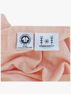 Summerville Tæppe/ Stofble i Musselin, Peachy