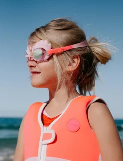 SUNNYLiFE Svømmebriller, Melody the Mermaid Neon Strawberry
