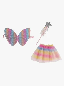 Suntoy Sæt med Vinger & Tryllestav Regnbue