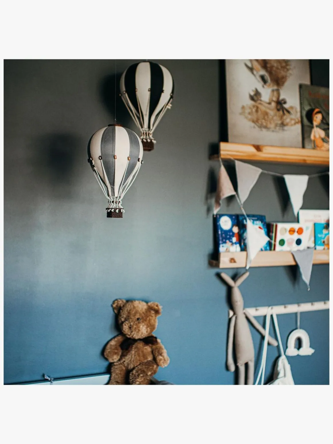 Super Balloon Luftballon M, Grå