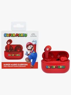 Super Mario Høretelefoner In-Ear TWS, Rød