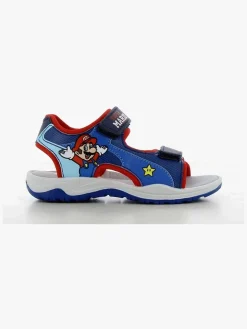 Super Mario Sandaler, Navy/Red