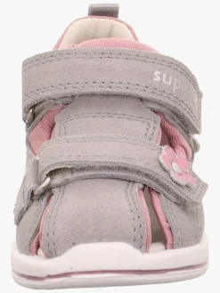 Superfit Boomerang Sandaler, Lysegrå/Lyserød