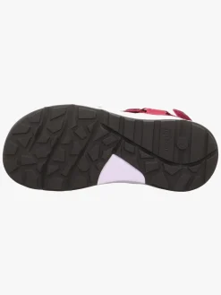 Superfit Criss Cross Sandaler, Rød/Grøn