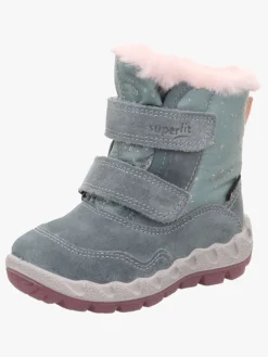 Superfit Icebird Vinterstøvler, Light Green/Pink