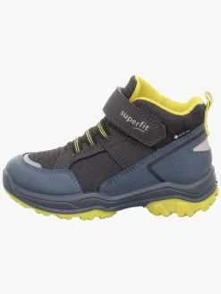 Superfit Jupiter Mid GTX Sneakers, Blue/Yellow