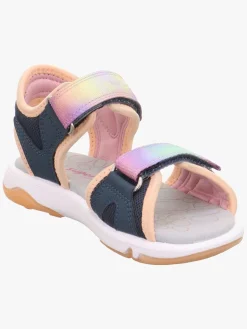 Superfit Pebbles Sandaler, Blå/Orange