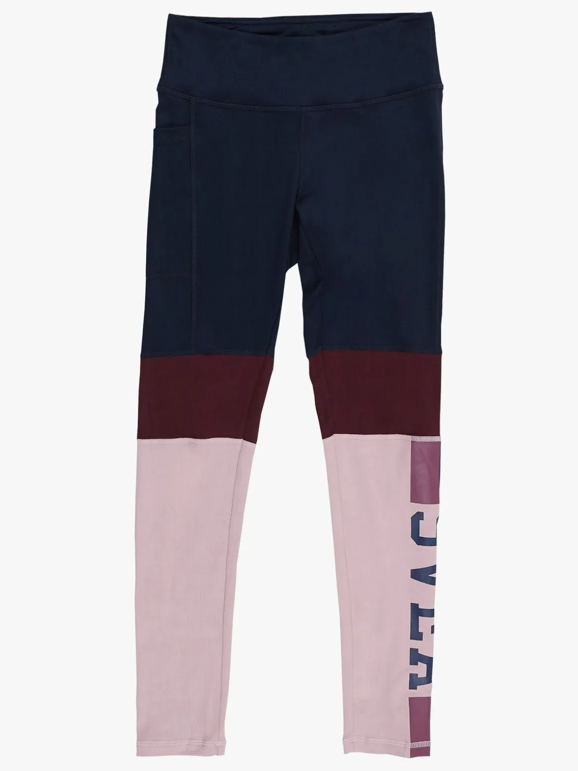 Svea Tights Color Block, Navy